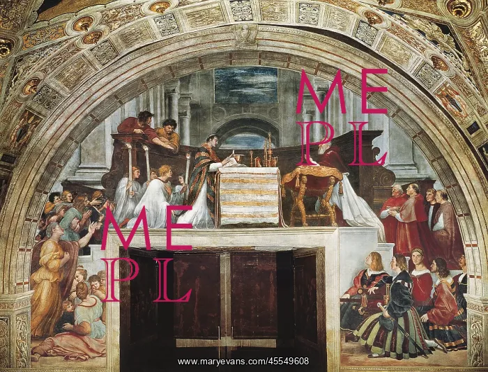 : The Mass of Bolsena, by Raphael : The Mass of Bolsena, by Raphael