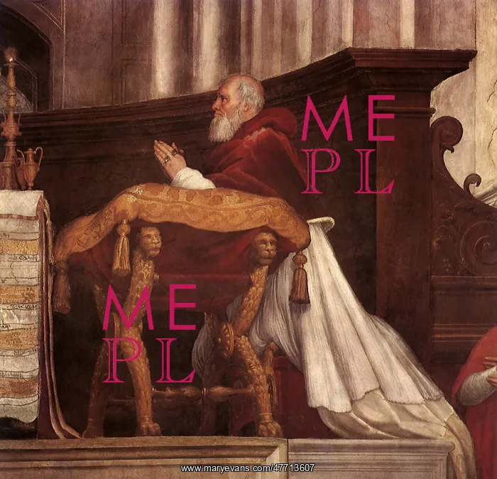  : Detail of The Mass of Bolsena, by Raphael
