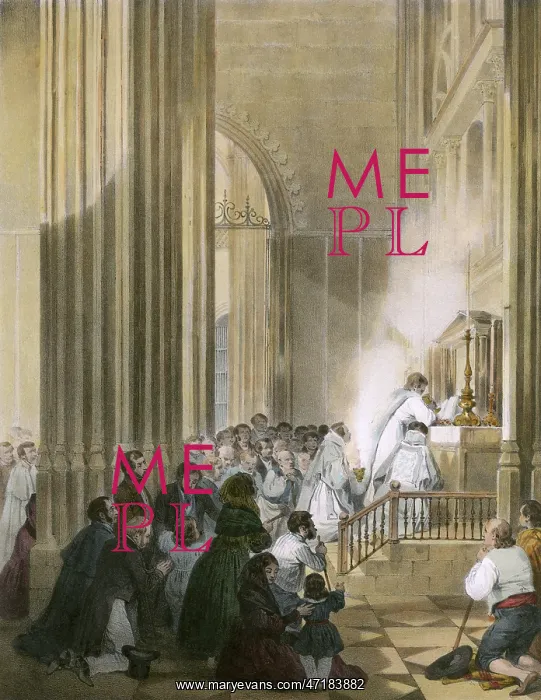  : MASS. Mass in a catholic church