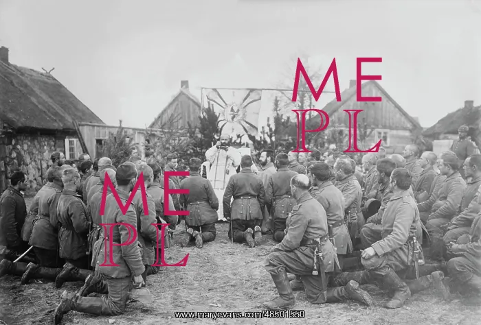  : Mass for Germans before battle, circa 1915
