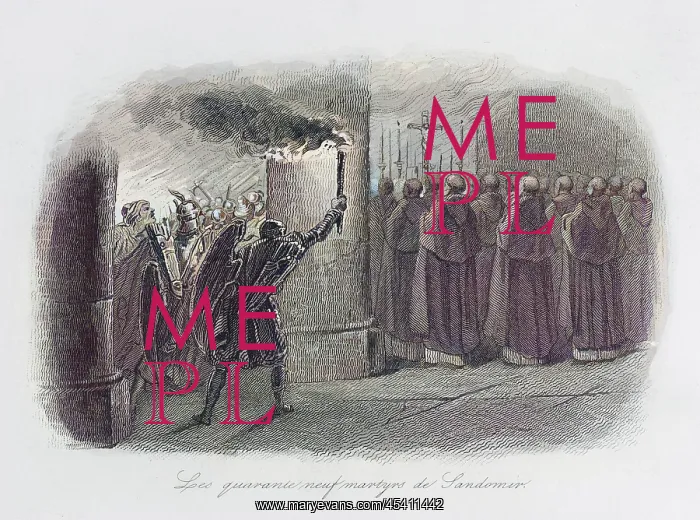 : Massacre of Dominicans at Sandomir, Poland : Massacre of Dominicans at Sandomir, Poland