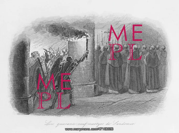 : Massacre of Dominicans at Sandomir, Poland : Massacre of Dominicans at Sandomir, Poland