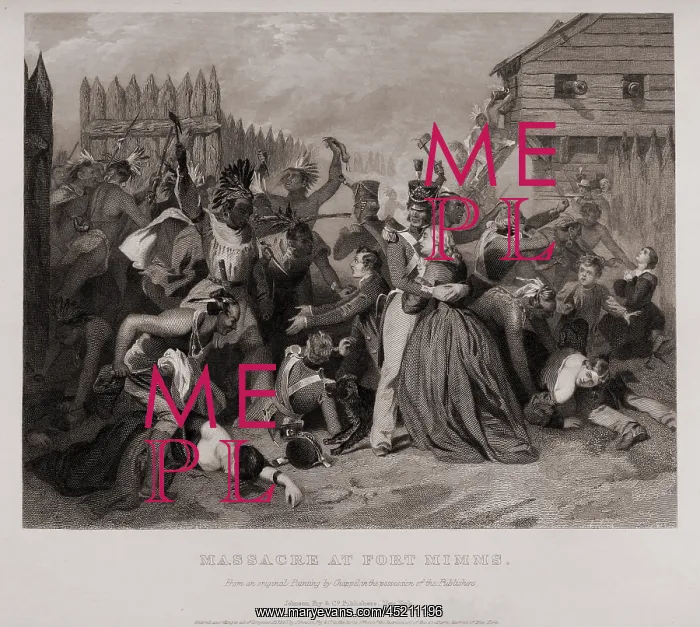 : Massacre at Fort Minns. On August 30 1813 ? : Massacre at Fort Minns. On August 30 1813 ?
