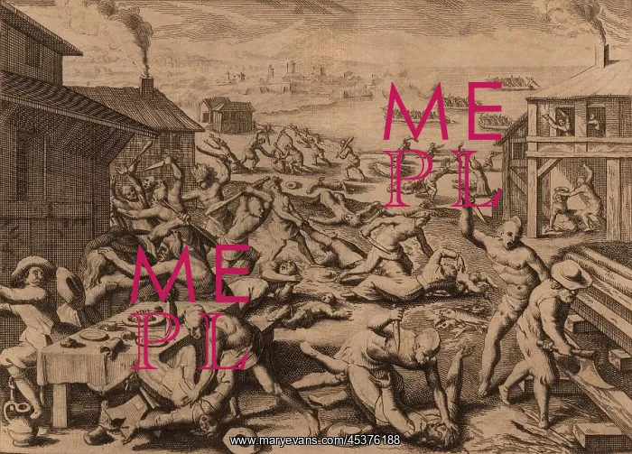 : MASSACRE AT JAMESTOWN, VIRGINIA, March 22 : MASSACRE AT JAMESTOWN, VIRGINIA, March 22