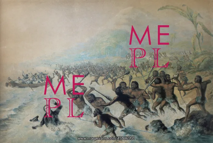 : Massacre of John Williams, engraving, Museum of : Massacre of John Williams, engraving, Museum of