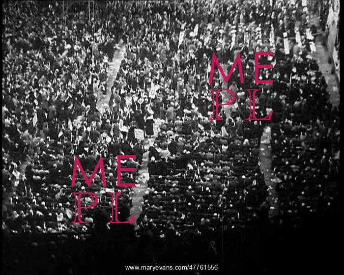 : Masses of President Herbert Hoover's Supporters : Masses of President Herbert Hoover's Supporters