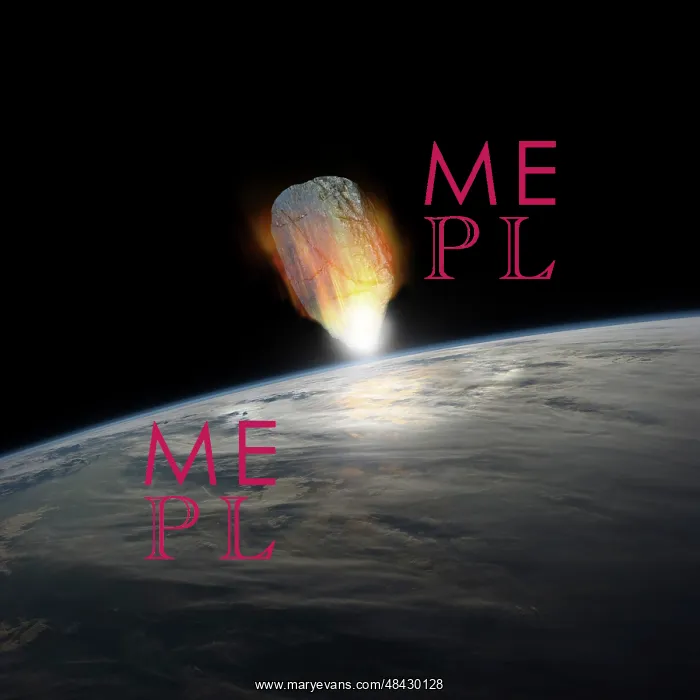 : A massive asteroid enters Earth's atmosphere moments before : A massive asteroid enters Earth's atmosphere moments before