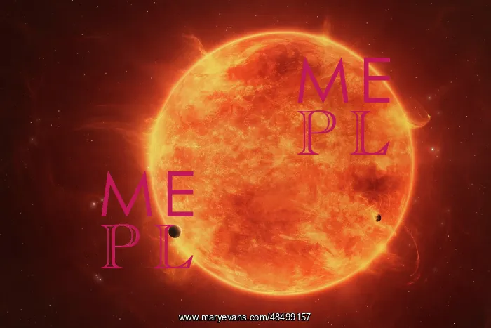 : A massive red dwarf consuming planets within it's range : A massive red dwarf consuming planets within it's range