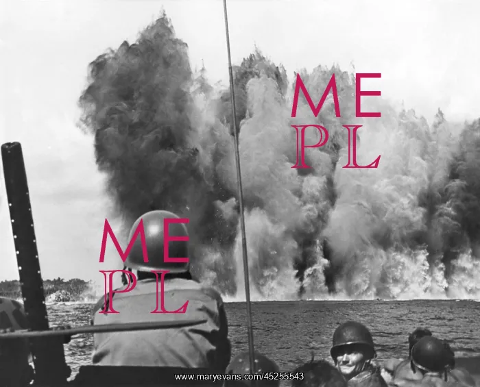 : A massive wall rises from the water of Peleliu : A massive wall rises from the water of Peleliu