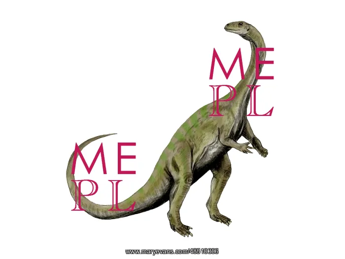 : Massospondylus dinosaur : Massospondylus dinosaur