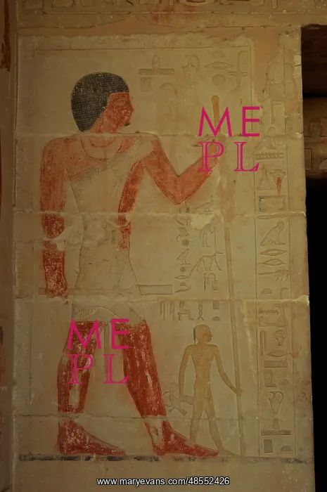 : Mastaba of Nhnumhotep and Niankhkhnum. Royal srvant. Egypt : Mastaba of Nhnumhotep and Niankhkhnum. Royal srvant. Egypt