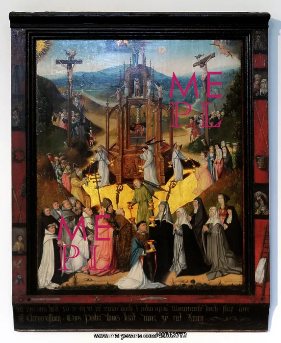 : Master of the Well of Life. Active c. 1500. Epitaph of Jan C : Master of the Well of Life. Active c. 1500. Epitaph of Jan C