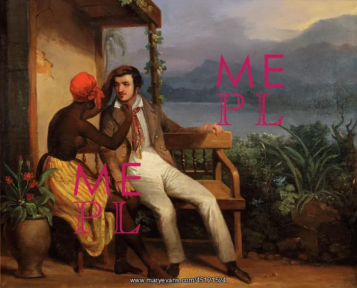 : Master with slave mistress, Musee d'Aquitaine : Master with slave mistress, Musee d'Aquitaine