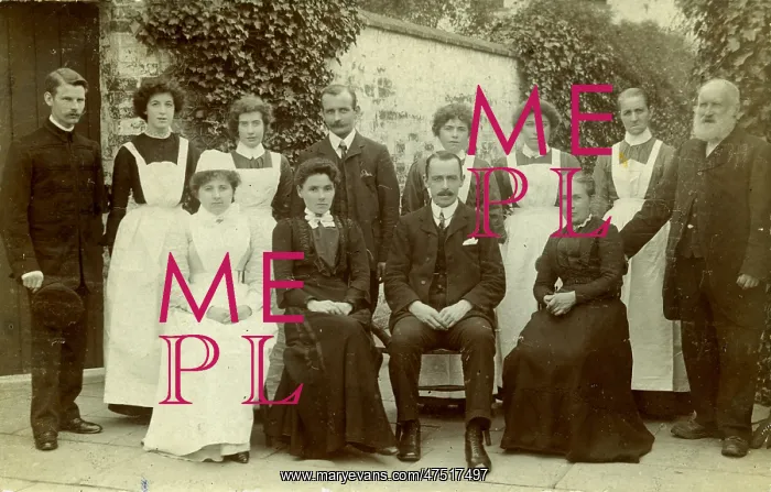 : Master and staff of Union Workhouse, Caistor, Lincolnshire : Master and staff of Union Workhouse, Caistor, Lincolnshire