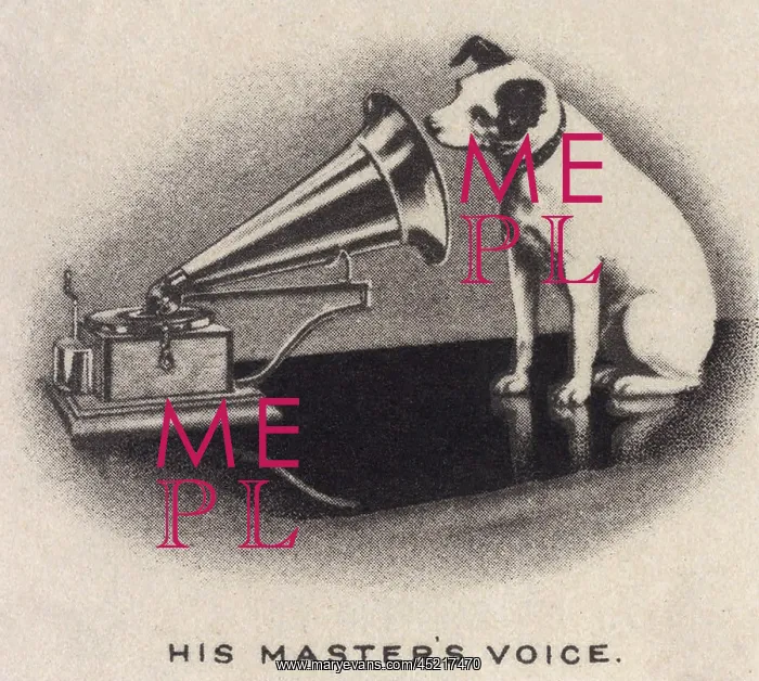 : His Master's Voice, originally a trademark ? : His Master's Voice, originally a trademark ?