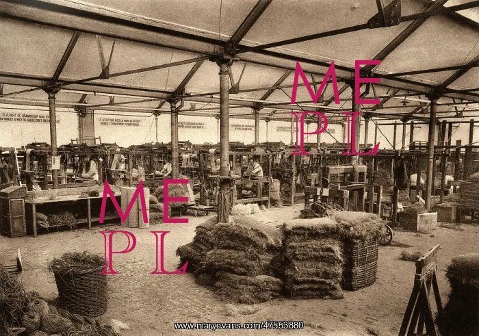 : Mat Factory Establishment for Recidivists, Merxplas, Belgium : Mat Factory Establishment for Recidivists, Merxplas, Belgium
