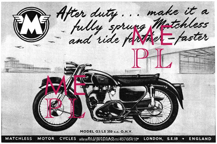 : Matchless G3 / LS 350 cc : Matchless G3 / LS 350 cc