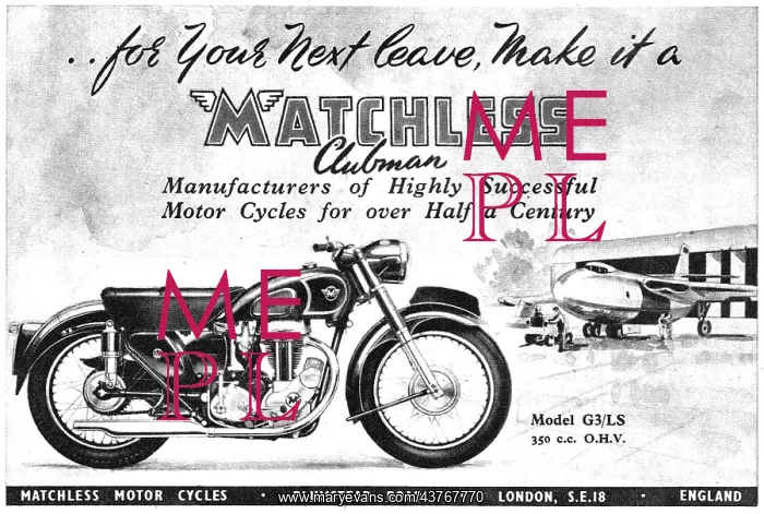 : Matchless G3 / LS : Matchless G3 / LS