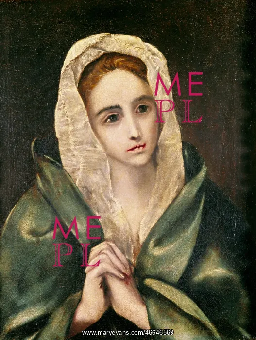 : Mater Dolorosa, by El Greco : Mater Dolorosa, by El Greco
