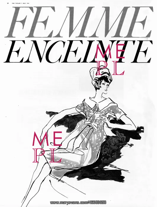 : Maternity fashion, 1963 : Maternity fashion, 1963
