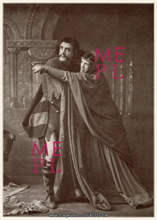 : Matheson Lang and Hilda Britton in MacBeth : Matheson Lang and Hilda Britton in MacBeth