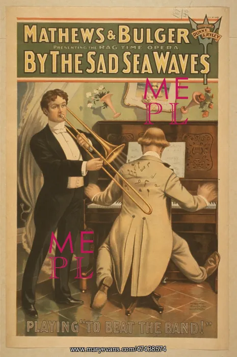 : Mathews & Bulger presenting rag time opera, By the sad sea w : Mathews & Bulger presenting rag time opera, By the sad sea w