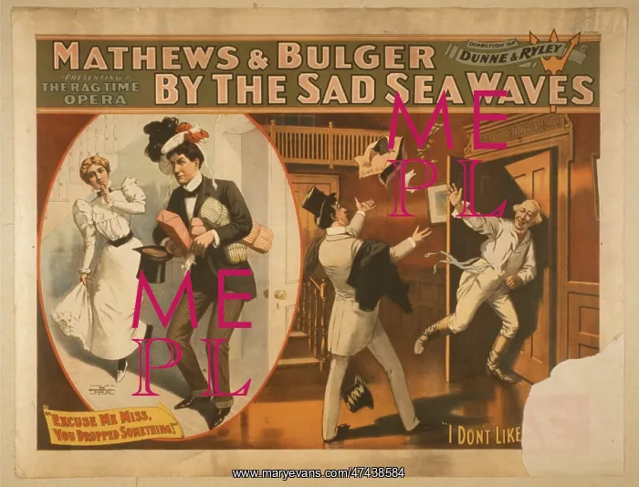 : Mathews & Bulger presenting rag time opera, By the sad sea w : Mathews & Bulger presenting rag time opera, By the sad sea w