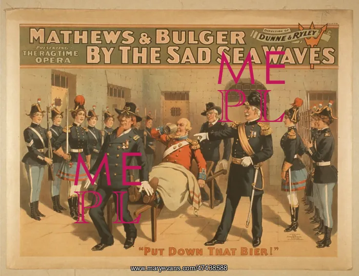 : Mathews & Bulger presenting rag time opera, By the sad sea w : Mathews & Bulger presenting rag time opera, By the sad sea w