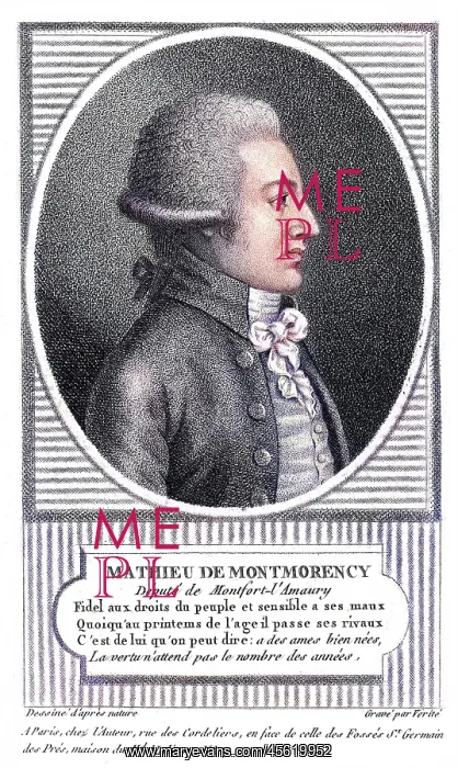 : MATHIEU DE MONTMORENCY : MATHIEU DE MONTMORENCY