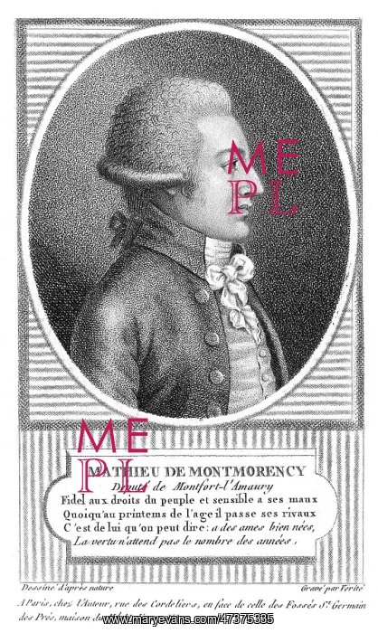 : MATHIEU DE MONTMORENCY : MATHIEU DE MONTMORENCY