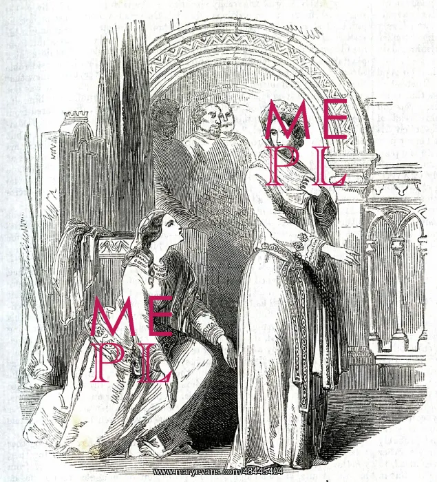 : Matilda I pleading with Empress Matilda : Matilda I pleading with Empress Matilda