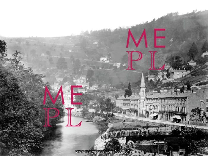 : Matlock Bath, Derwent Terrace c1864