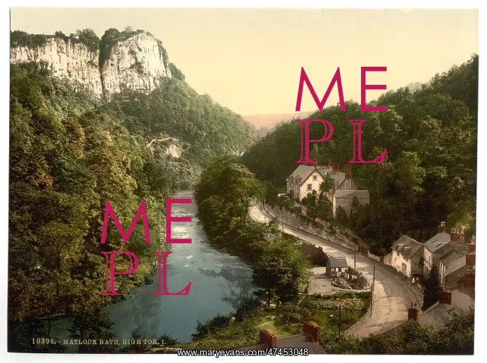 : Matlock High Tor, I. Derbyshire, England : Matlock High Tor, I. Derbyshire, England