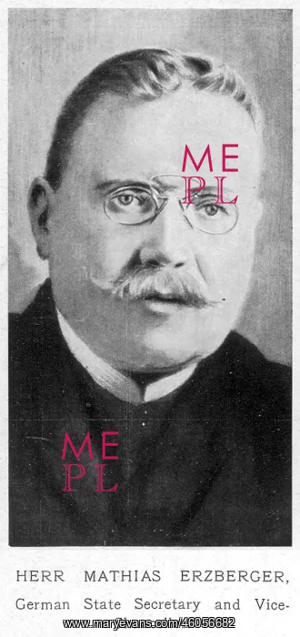 : Matthias Erzberger : Matthias Erzberger