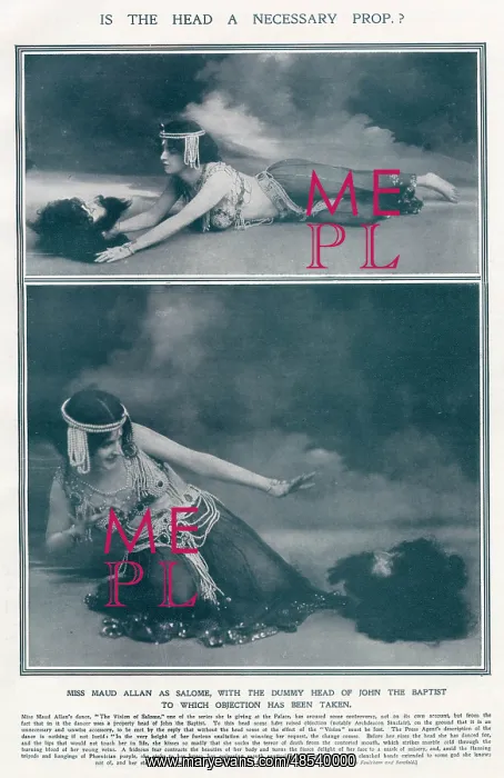  : Maud Allan as Salome