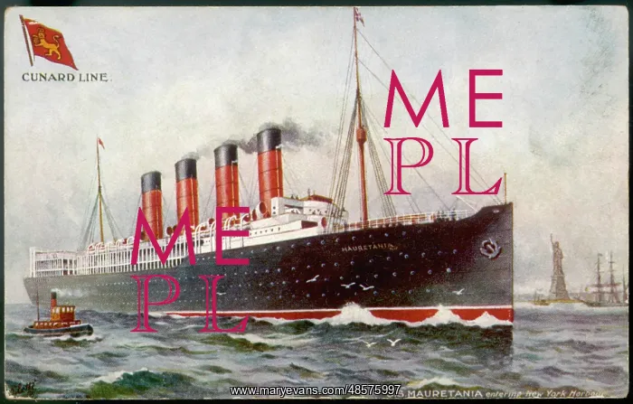  : Mauretania Postcard