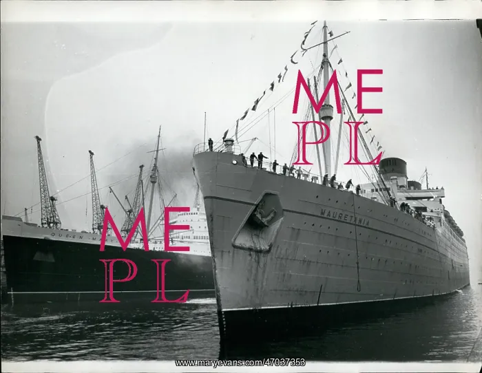 : Mauretania sails into Southampton for last time : Mauretania sails into Southampton for last time