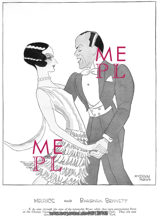 : Maurice and Barbara Bennett (1925) : Maurice and Barbara Bennett (1925)