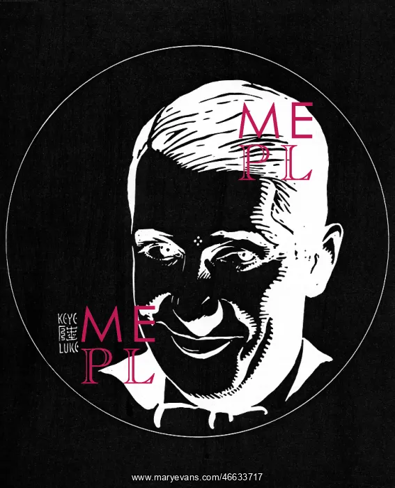 : Maurice Chevalier by Keye Luke : Maurice Chevalier by Keye Luke