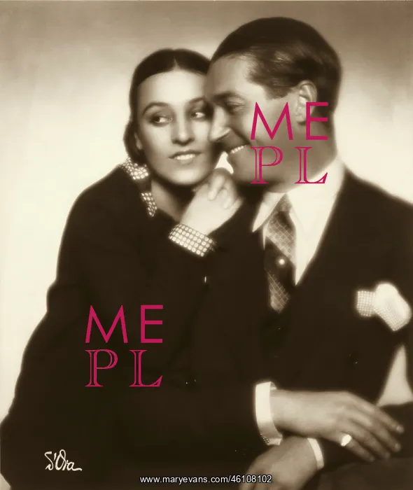: Maurice Chevalier and Yvonne Vallee : Maurice Chevalier and Yvonne Vallee