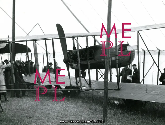 : The Maurice Farman F40 of the Nash Collection inside the : The Maurice Farman F40 of the Nash Collection inside the