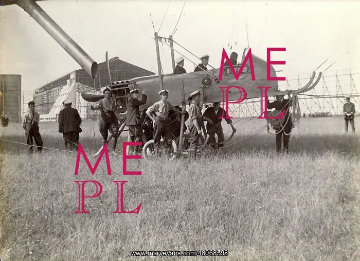 : The Maurice Farman fuselage of an SS airship : The Maurice Farman fuselage of an SS airship