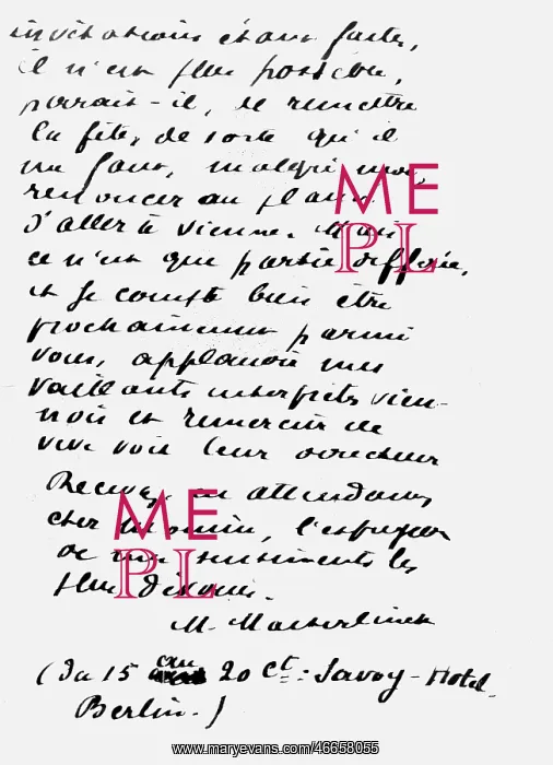 : Maurice Maeterlinck : Maurice Maeterlinck