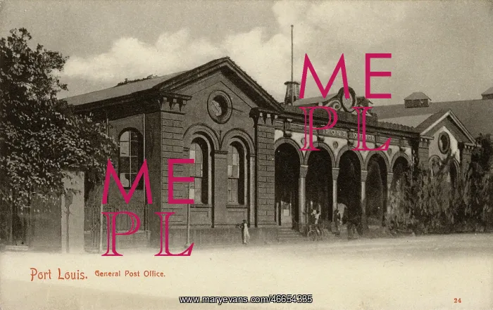 : Mauritius - Port Louis - General Post Office : Mauritius - Port Louis - General Post Office