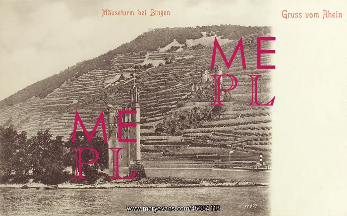 : Mauseturm, Bingen, Germany : Mauseturm, Bingen, Germany