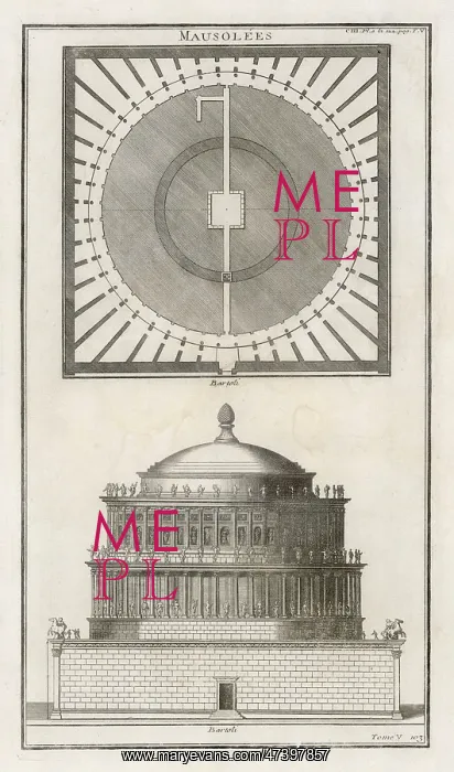 : MAUSOLEUM. A classical mausoleum. I don't know if this is a specific building : MAUSOLEUM. A classical mausoleum. I don't know if this is a specific building