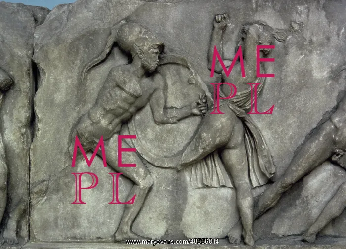 : Mausoleum at Halicarnassus. Combat with the Amazons : Mausoleum at Halicarnassus. Combat with the Amazons
