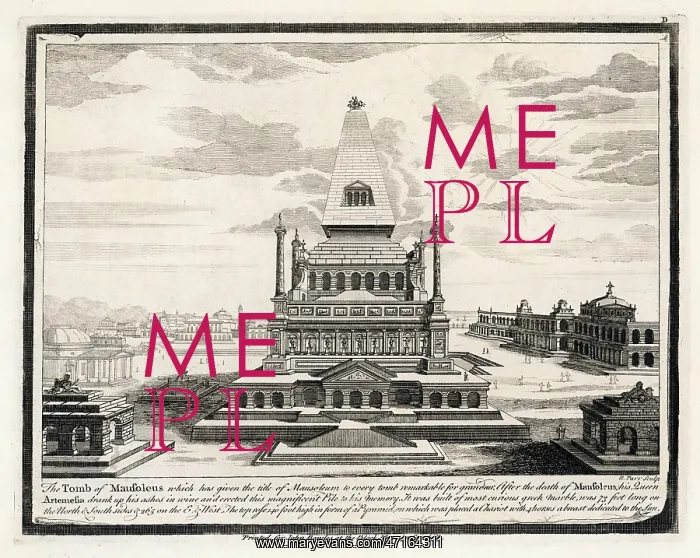 : The Mausoleum at Halicarnassus - Seven Wonders : The Mausoleum at Halicarnassus - Seven Wonders