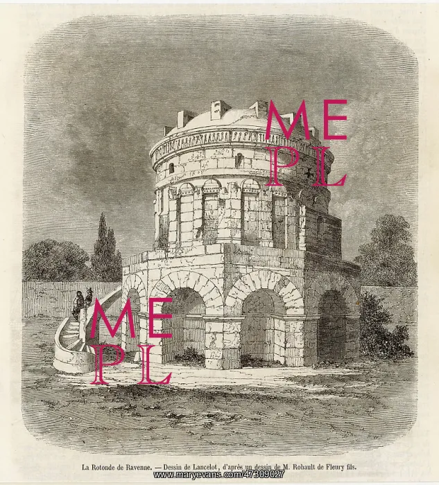 : MAUSOLEUM OF THEODORIC : MAUSOLEUM OF THEODORIC