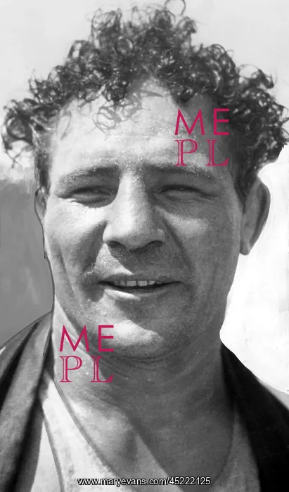 : Max Baer Sr. (1909-1959) during workout ? : Max Baer Sr. (1909-1959) during workout ?